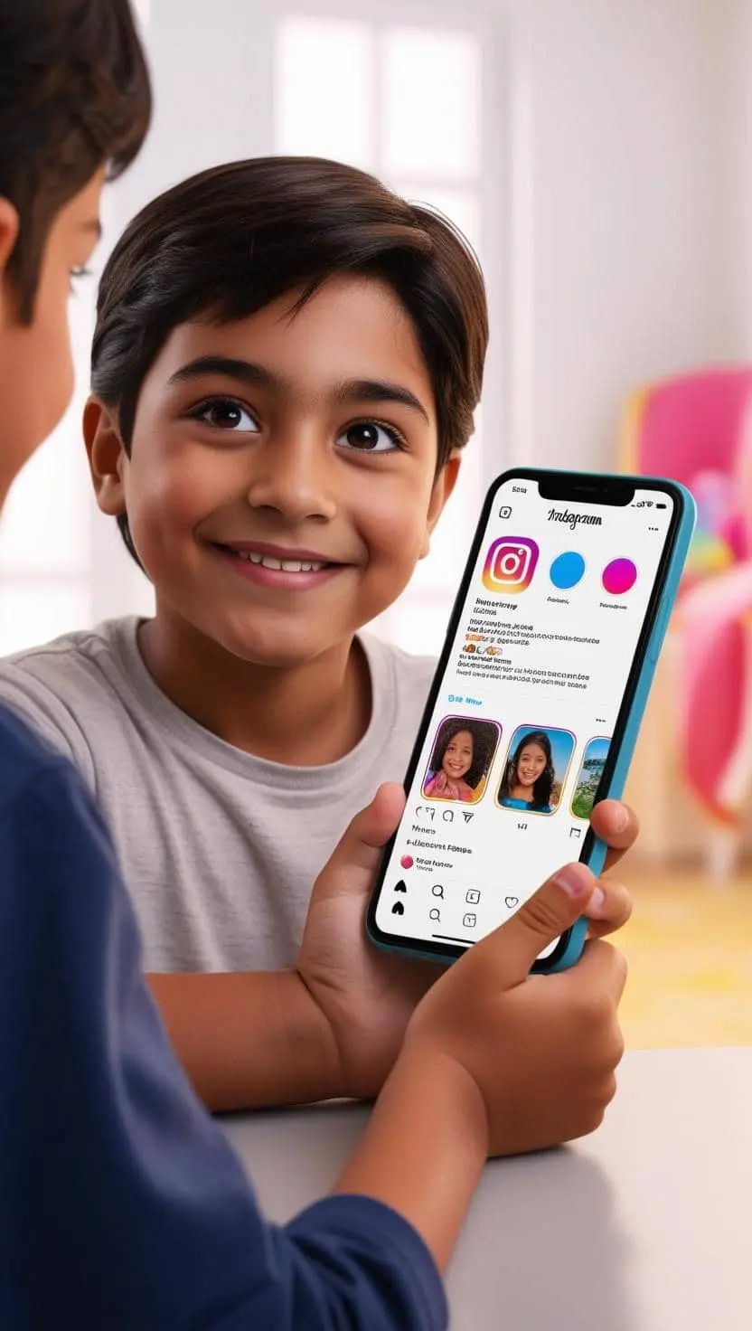 enfant réseaux sociaux téléphone danger